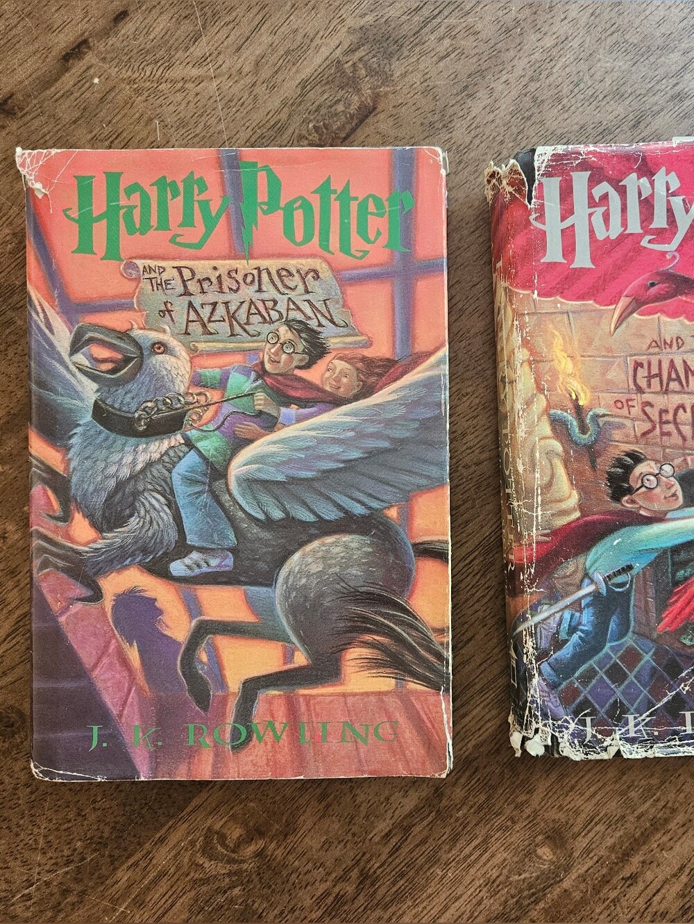 Set Of 2 Harry Potter Hardback Books